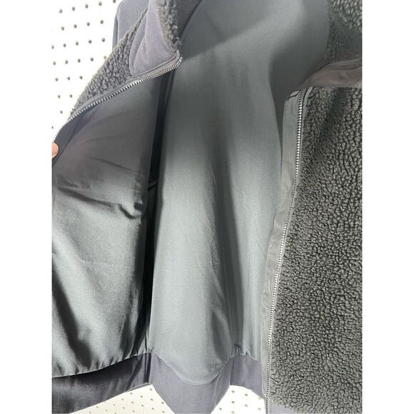 Athleta full zip sherpa jacket size M - Picture 6 of 8